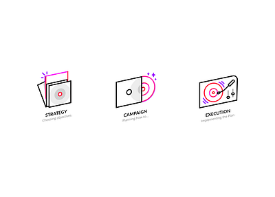 Icon Set #2 branding concept dope flat geek icon set illustration minimal music pop ui vector