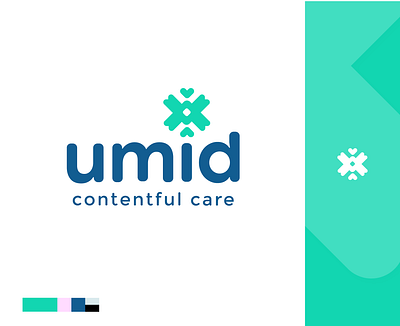Umid - Contentful Care | Branding brand brand identity branding branding design butterfly design health hope icon identity ideogram inspire logo mind psychologist
