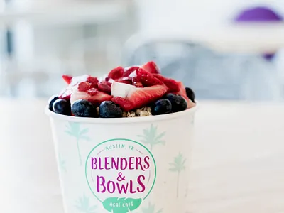Blenders & Bowls //Brand Photography acai austin blender bowls branding branding agency branding and identity creative agency creative company food photography food styling graphic design marketing agency marketing strategy photography smoothies video wellness