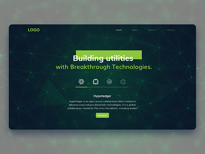 Home page animation branding clean cover development home homepage design minimal photoshop platform software technology typogaphy ui uiux web webapp website website concept