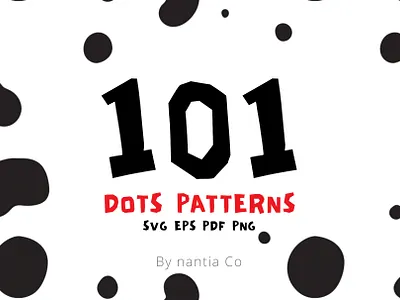 101 Dots Seamless Patterns seamless patterns surface patterns vector patterns