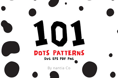 101 Dots Seamless Patterns seamless patterns surface patterns vector patterns