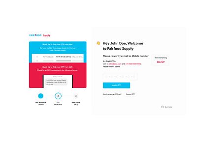 OTP Verifications page app branding creative design design illustration typography ui ux ux design website
