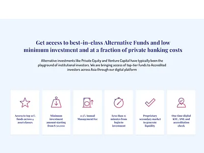 Landing Page concept design ui ux