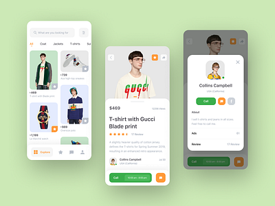 Marketplace app concept app colourful concept design ecommerce interface marketplaces mobile app p2p ui ux