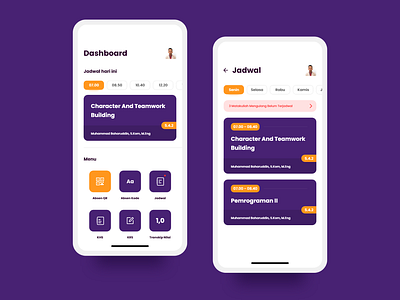 Amikom One Redesign 2d app art branding clean ui design designs flat graphic design illustration ios mobile ui ui ux design ui design uiux uiuxdesign ux ux ui uxdesign