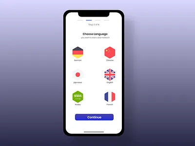 language selection choose design ios ios10 language selection