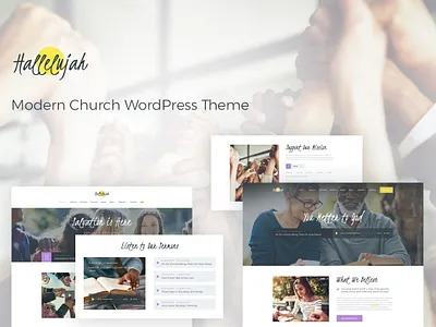 Hallelujah | Church & Religion WordPress Theme blog blogging web design webdesign wordpress wordpress design wordpress theme wordpress themes