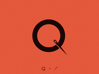Q Stitch brand design brand identity branding design illustration illustrator logo logo design logobranding vector
