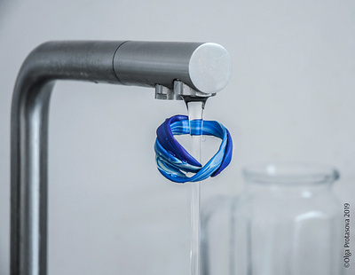 Water Flow abstract color experiment experiments illustration levitation magic modelling clay plasticine plastillustration plastilustration poster texture