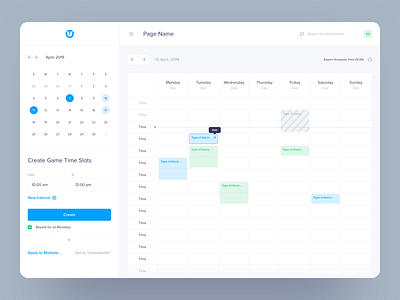 Ultimate Tournament Dashboard app calendar creative dashboard design desktop flat illustration interface landing typography ui users ux vector website