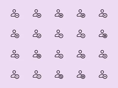 Myicons — Single User vector line icons essential icons flat icons icon design icon pack icons icons design icons pack interface icons line icons myicons ui ui design ui designer ui icons ui kit ui pack ui set web design web designer web ui