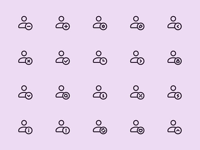 Myicons — Single User vector line icons essential icons flat icons icon design icon pack icons icons design icons pack interface icons line icons myicons ui ui design ui designer ui icons ui kit ui pack ui set web design web designer web ui