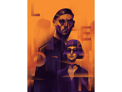 LeonTheProfessional digital illustration digital painting digitalart fanart movieposter