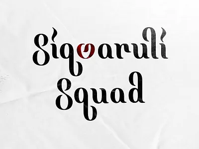 English Georgian lettering calligraphy georgian lettering siqvaruli squad