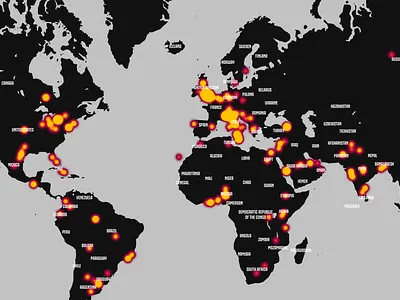 Match Fan Engagement - Global analytics chart data data analysis data mining data visualization data viz dataviz engagement events geographic infographics information design interactive map mapbox maps matches open data social network storytelling twitter