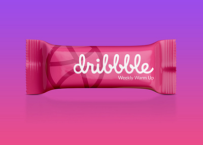 Dribbble Chocolate Candy! 🍫 branding design chocolate dribbble icon packaging ui ux warmup wrapper