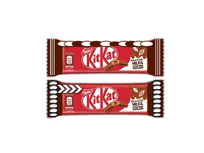 kitkat New Wrapper branding design graphic graphic design designer kitkat kitkat wrapper new design