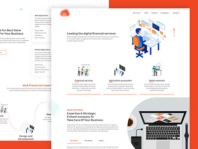 Concept for corporate website concept corporate design dribbble ui ux web