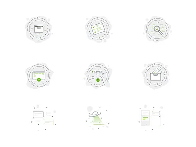 Empty states for application app applicaiton crowdin empty state illustration oneline simple ui
