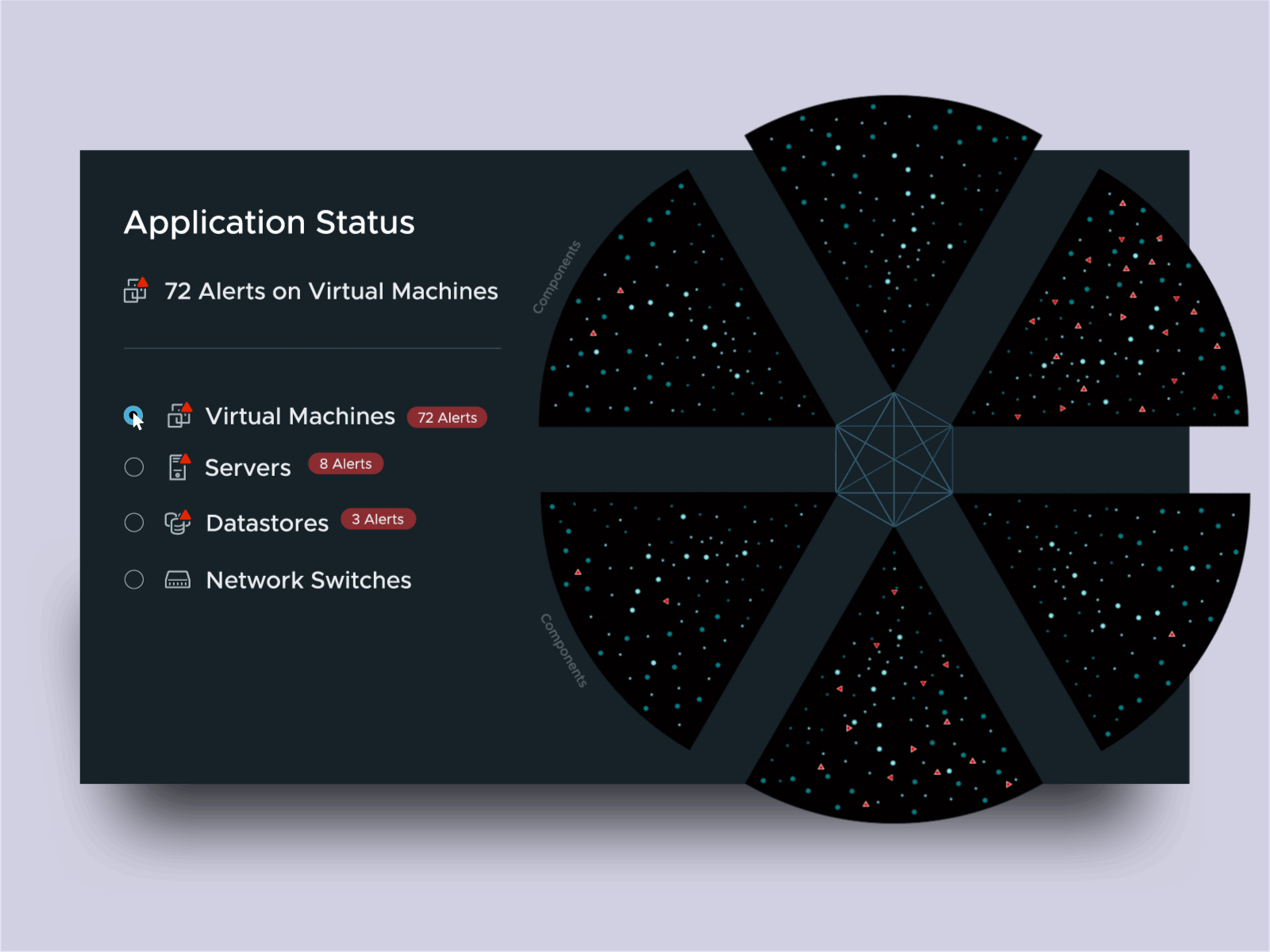 Visualizing Application Infrastructure applications complexity data data visualization dataviz exploration infrastructure table virtual infrastructure virtual machines vmware