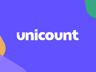 Unicount Logo animation brand branding clean goldenratio grid identity logo logo design logotype mark mesh purple white