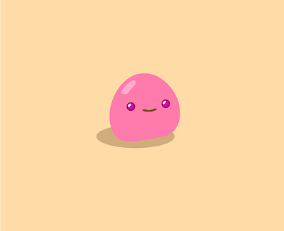 Pink Slime from Slime Rancher children childrens book cute fan fan art game art illustration kids kids illustration slime slime rancher