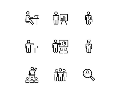 Business People Icons business businessman icon icon design icon set icons people