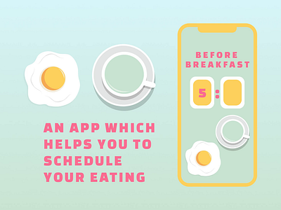 Countdown Timer 014 animated animated mockup animation app blue countdown timer dailyui diet eggs flat gaplevski green idea timer ui vector yellow