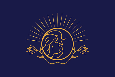 Luna Kiss branding design freelance designer graphicdesign graphicdesigners illustration illustrationart kissing logo logo design logoart logoartis logodesign moon tshirt design vector