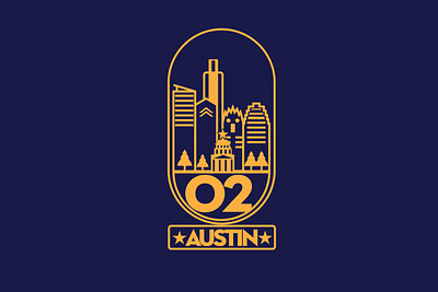02_Austin 1 branding design illustration logo logo design tshirt design vector