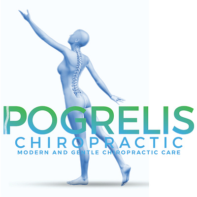 Branding Package for POGRELIS CHIROPRACTIC - Clinic 3d branding business card creativity design fiverr fiverrgigs flat identity illustration illustrator logo minimalist mockups social media kit vector