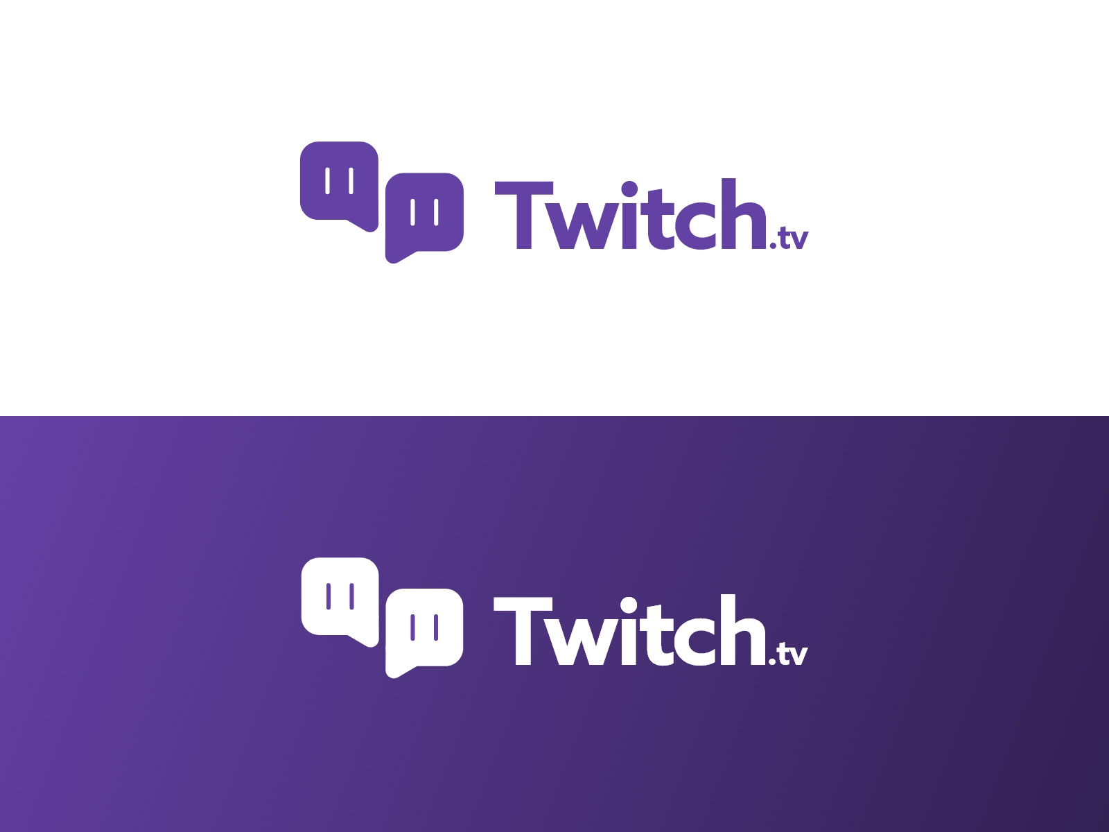 Example of Rebrand - Twitch Logo