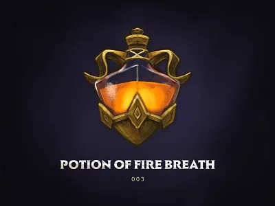 Lesser Potion of Fire Breath armory dnd dndarmory fantasy item potion rpg