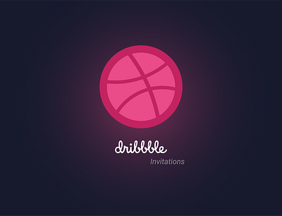 4 Invitations dribbble hello invitation invitations invite invites