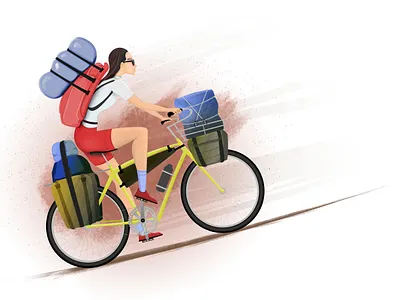 Art in motion illustration