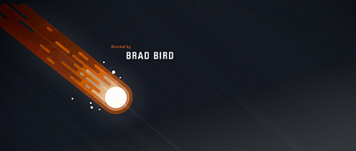 Iron Giant - Main Title Design Styleframe#1 design illustration iron giant styleframe title design