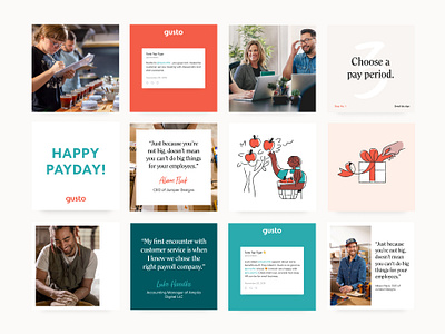 Instagram template gusto instagram instagram stories rebrand social socialmedia tweets