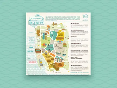 Illustration map / Branding