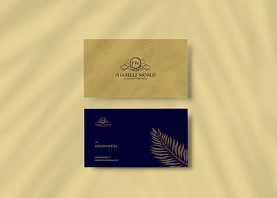 Business card branding business card fashion brand urban