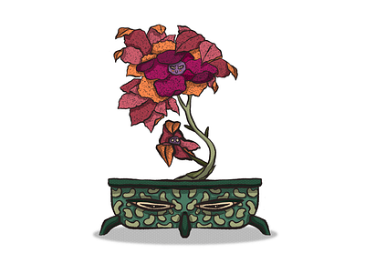 Bonsai #1 bonsai illustration ipad pro nature plant procreate