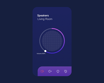 Smart Home APP illustration ui