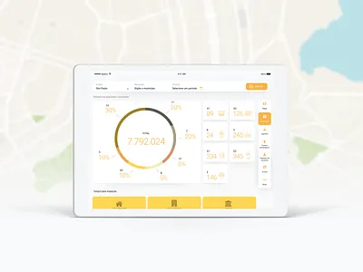 App - Dashboard and agent control analitycs app brazil control dashboard design design app health ipad mobile product productdesign ui ux