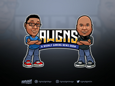 AWGNS character illustration esportlogo esports gaming gaminglogo illustration mascot character mascot design mascot logo mascot photo mixer sportlogo streamer streamerlogo twitch twitch logo vector