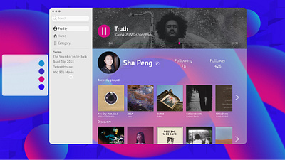 Day 6 - User Profile 100daychallenge ui