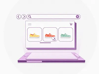 E-commerce - Animation after effects animation app design flat typography ui ux web website