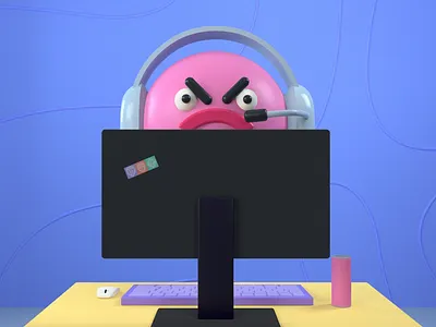 You Lose 3d 3d art cinema 4d discord octane