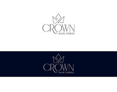 Crown hair fiber - Logo Design adobe adobe illustrator adobe photoshop ai creative design logo logo design