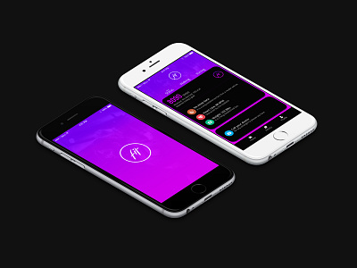 IOS app design art dark dark app dark ui fitness app flat iphone iphone 6 mobile photoshop ui ui ux ui design uidesign uiux ux ux design uxdesign