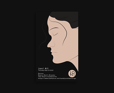 Sad girl Illustration anime character design illustration vector